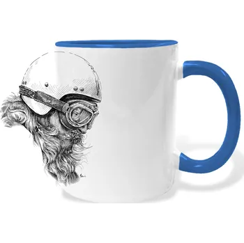 Hrnek - Motorkář Barva: Modrá