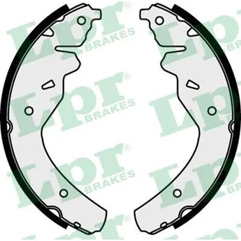 Brzdová čelist Sada brzdových čelistí LPR 07450