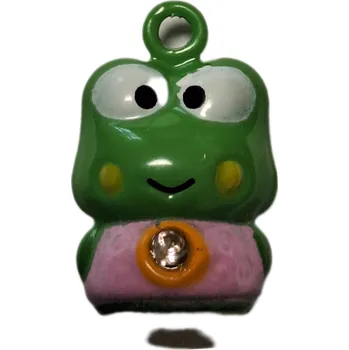 Vánoční dekorace Rolnička kovová 21 - žába