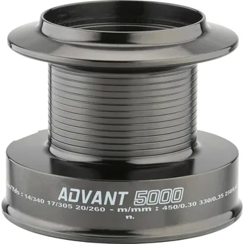 Rybářský naviják CAPERLAN Cívka k navijáku na sportovní rybolov Advant Power 5000 Black