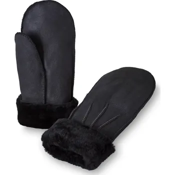 Rukavice Wooline Dámské kožené rukavice Exclusive černé S