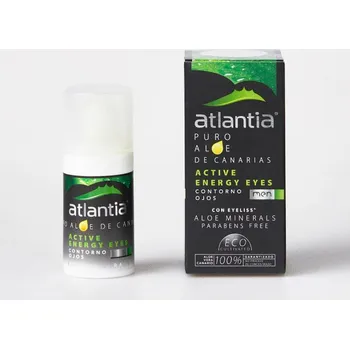 Pleťový krém Atlantialoe Krém na oční okolí z Aloe vera pro muže, 15 ml