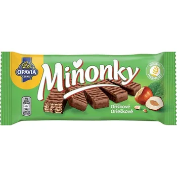 Opavia Miňonky Oříškové oplatky 50g
