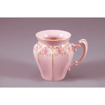 Olymp, hrnek 0,25l, růžový porcelán, Leander