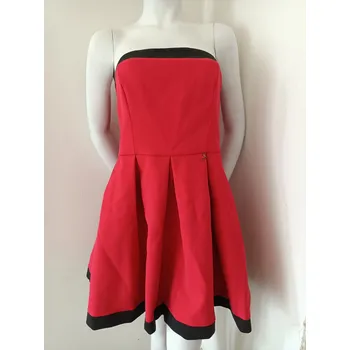 Dámské šaty Dámské šaty 3442 červeno-černé - Nuance 40