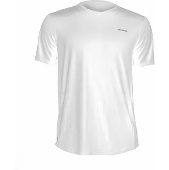 Pánské tričko KUIKMA Pánské tenisové tričko 100 Club bílé L BÍLÁ