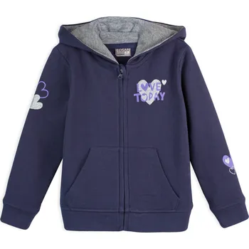 Dívčí mikina Dívčí mikina LOSAN LOVE TODAY modrá Velikost: 92