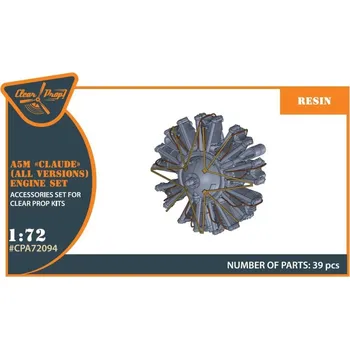 Plastikový model 1/72 A5M Claude (all versions) resin engine set