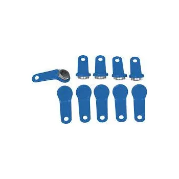 PIUSI Čip vozidla - Car key - modrý - sada 10 ks