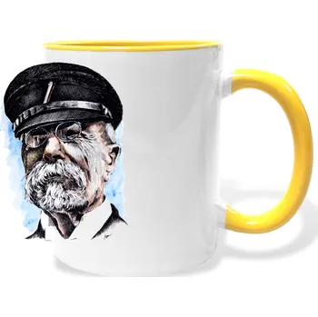 Hrnek - Tomáš Garrigue Masaryk Barva: Žlutá