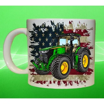 hrnek s traktorem John Deere 7250R 75ml