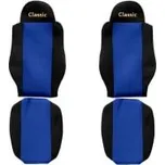 Potahy sedadel CLASSIC - pro vozidla MAN TGA, TGL, TGM, TGS. (1 bezpečnostní pás) ČERVENÁ