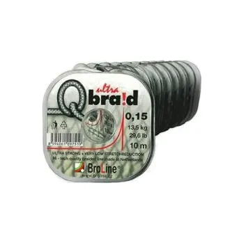 Broline Návazcová šňůrka Q-braid Ultra 6x 0,32mm/27,5kg 15m