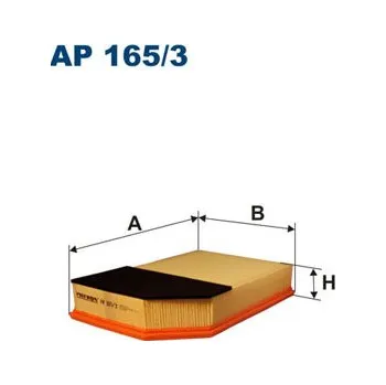 Autodíl Vzduchový filtr FILTRON (AP165/3)