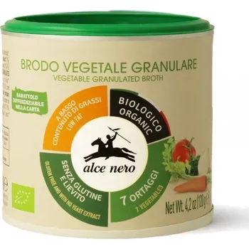 Alce Nero BIO Zeleninový granulovaný vývar v prášku 120g