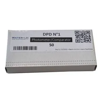 Náhradní tablety do fotometru na měření volného chloru DPD1