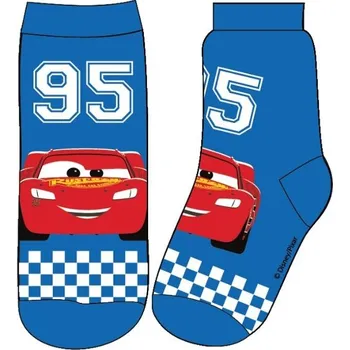 CHLAPECKÉ PONOŽKY DISNEY CARS modré > varianta 36013 > 23-26