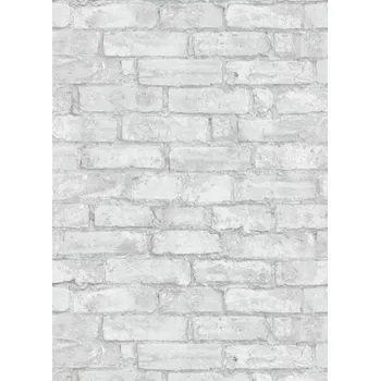 Tapeta DIMEX | Vliesová tapeta na zeď WPE-901094 | 0,53 x 10,05 m | bílá, šedá + Bílá, šedá vliesová tapeta na stěnu WPE901094 v rozměru 0,53 x 10,05 m