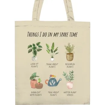 Nákupní taška unisex s potiskem Kytkomil ve volném čase