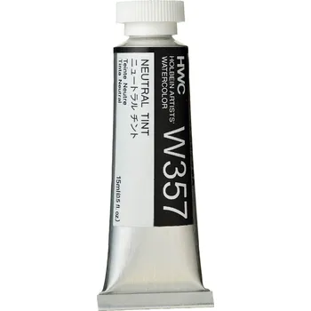 Vodová barva Akvarelová barva Holbein 15ml - šedá Barva: W357 - Neutral Tint