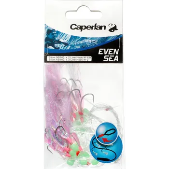 Rybářský háček CAPERLAN Sada na pilkrování na mořský rybolov Even Sea háček č. 1/0 a č. 2 5 ks 2