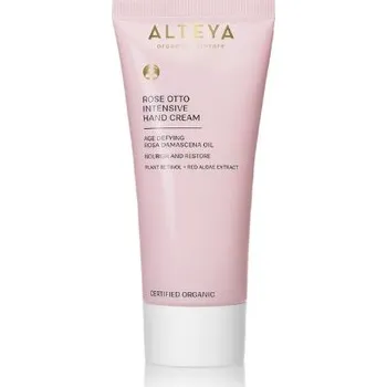 Péče o ruce Alteya Organics Hydratační krém na ruce s růžovým olejem anti-age Alteya Organics, 90 ml