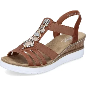 Dámské sandále Rieker V3869-24 hnědé 42