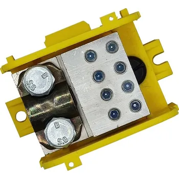 Rozvaděč ELEKTRO BEČOV Blok DTB 120/8x16 distribuční žluto-zele UB12016A24