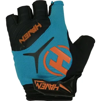 Cyklistické rukavice Rukavice HAVEN DEMO SHORT blue/orange