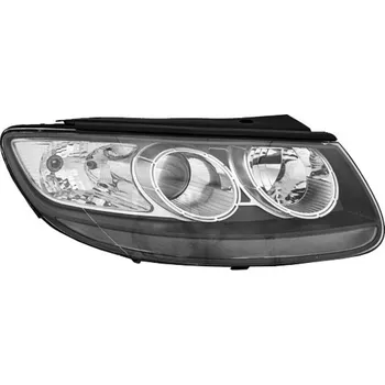 Přední světlomet Pravé přední světlo Hyundai Santa Fe II (CM) 09-12 ČERNÉ