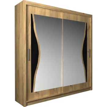 Šatní skříň ARK Šatní skříň BENIN, Dub Votan 180 cm