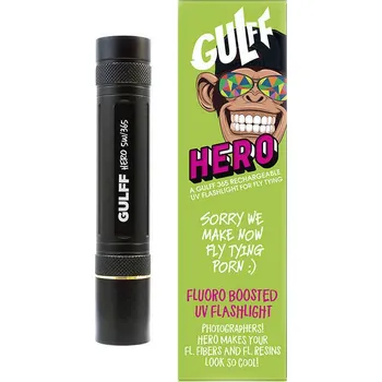 Svítilna UV baterka Gulff - Hero 365nm/5W UV Flashlight