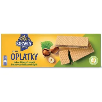 Opavia Zlaté Oplatky lískooříšková náplň 146g
