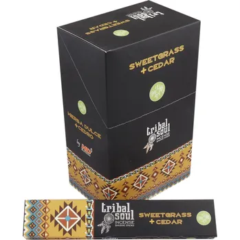 Vonné tyčinky šamanské -Sladká tráva a cedr