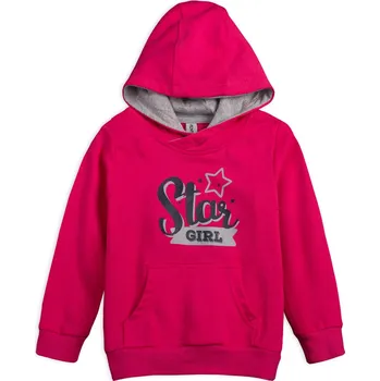 Dívčí mikina Dívčí mikina VENERE STAR GIRL růžová Velikost: 116