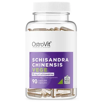 Přírodní produkt OstroVit Schisandra Chinensis Vege 50 mg 90 cps.
