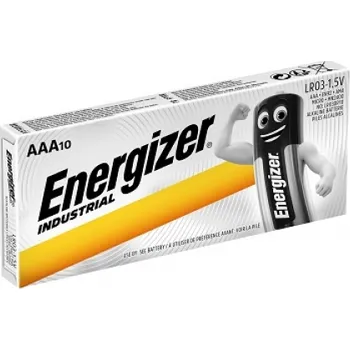 Článková baterie Baterie Energizer alkalické - baterie mikrotužka AAA / 10 ks / Family pack