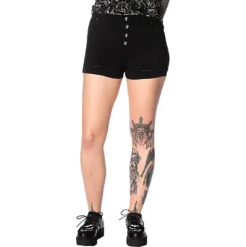 Dámské kraťasy Dámské kraťasy Banned Trashed &amp; Ragged Shorts - velikost XS