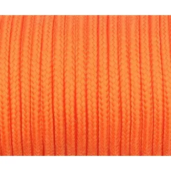 Příslušenství pro sportovní střelbu Paracord 2mm, 15m - oražový 267o2x15