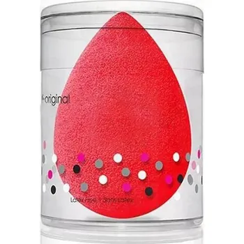 Houbička na make-up Profesionální houbička na Make-up - horká červená
