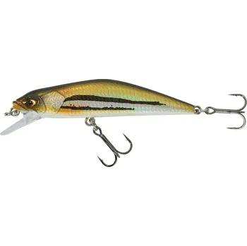 Umělá nástraha CAPERLAN Wobler Truite Minnow WXM MNWFS 70 US Vairon ČERNÁ|ŠEDÁ|ŽLUTÁ