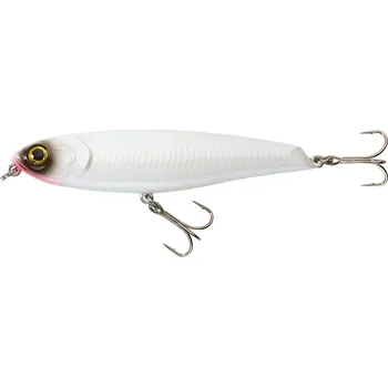 Umělá nástraha CAPERLAN Wobler na mořský rybolov na nástrahu Wizdom 95F bílý BÍLÁ