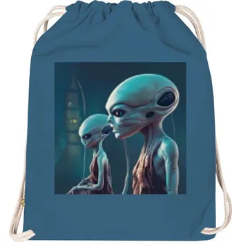 Městský batoh Vak na záda Organic s potiskem Galaktický průvodce: Mimozemské setkání