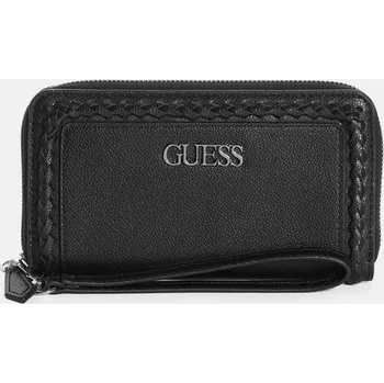 Peněženka GUESS dámská, velká peněženka Lainie černá