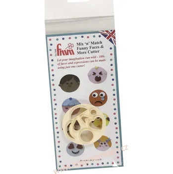 Vykrajovátko FMM Vykrajovač na marcipán Legrační obličeje