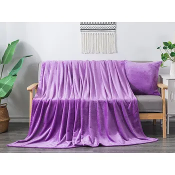 deka XPOSE® Mikroplyšová deka Exclusive - levandulová 200x230 cm, Mikroplyš + Prodloužená možnost vrácení zboží do 50 dnů