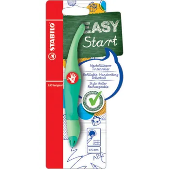Inkoustový roller STABILO® EASY Original PASTEL - pro praváky / mentolová