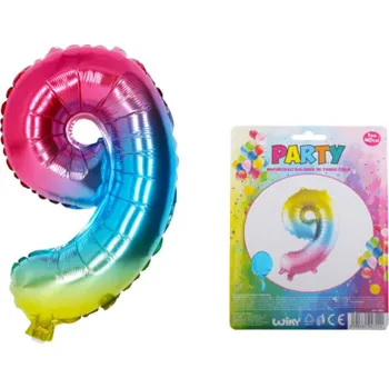 Balónek Balónek nafukovací č.9 / duhový