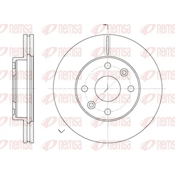 Brzdový kotouč Brzdový kotouč REMSA 61116.10