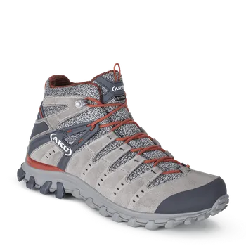 Pánská treková obuv AKU Alterra Lite Gtx Mid šedo/červená ,5